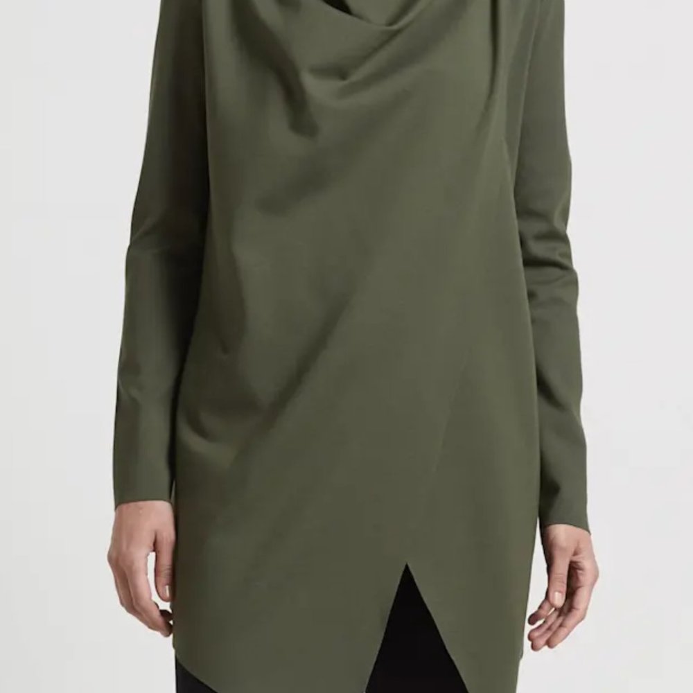 SABA Karlie Ponte Cardigan in Khaki - size XXS - BNWT - RRP $179 - Picture 3 of 4